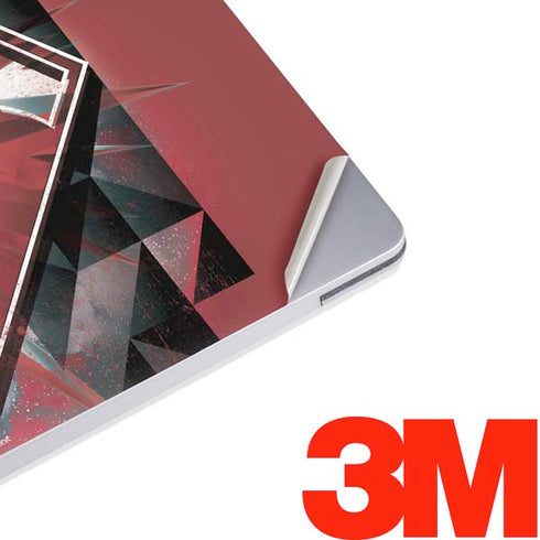 DC Comics Superman Red Pattern Surface Laptop 2 Skin